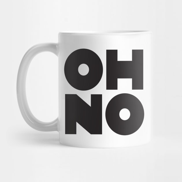 OH NO Geometric Block by Butter Creative
